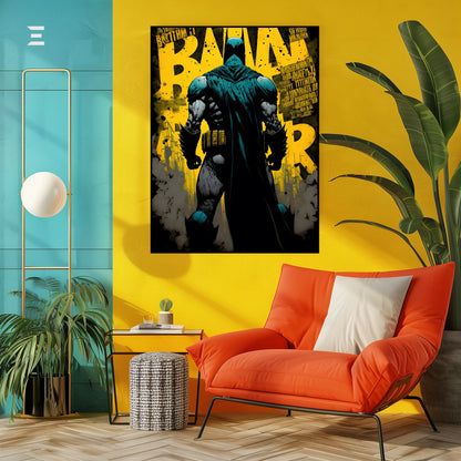 Batman Dark Knight Resin Wall Art | IBRELIA IBRELIA