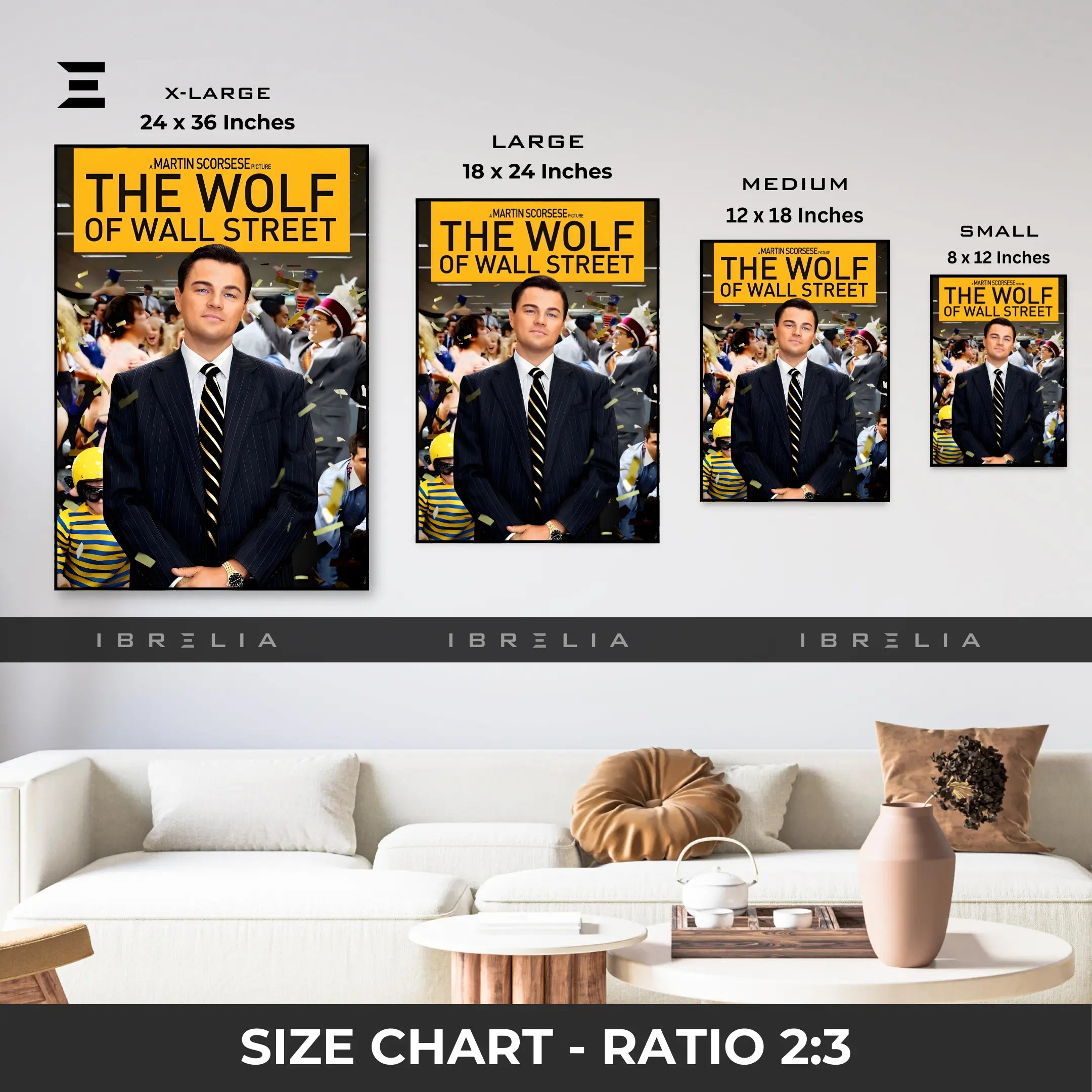 The Wolf of Wall Street Resin Wall Art | IBRELIA IBRELIA