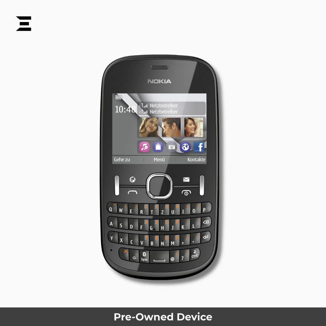 Nokia Asha 200 | Black | Pre-Owned | Grade A | PTA Approved