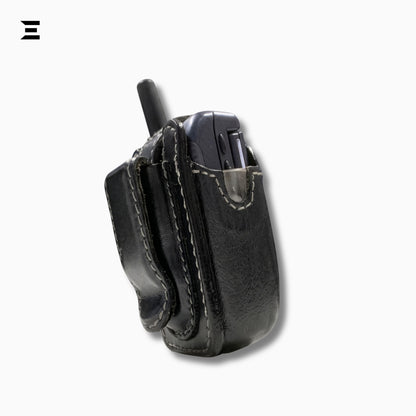 Motorola V3688 Black | Rare Vintage GSM Flip Phone | Original Motorola Leather Holster | Collector Phone
