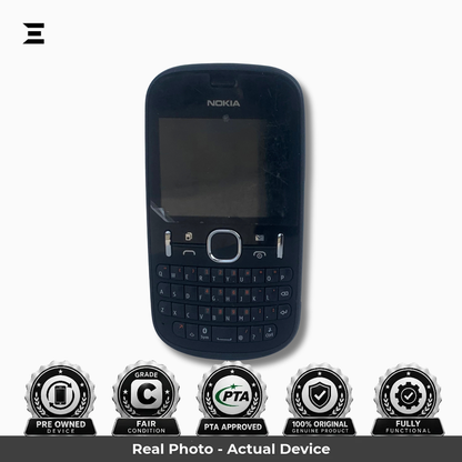 Nokia Asha 200 | Black | Pre-Owned | Grade A | PTA Approved