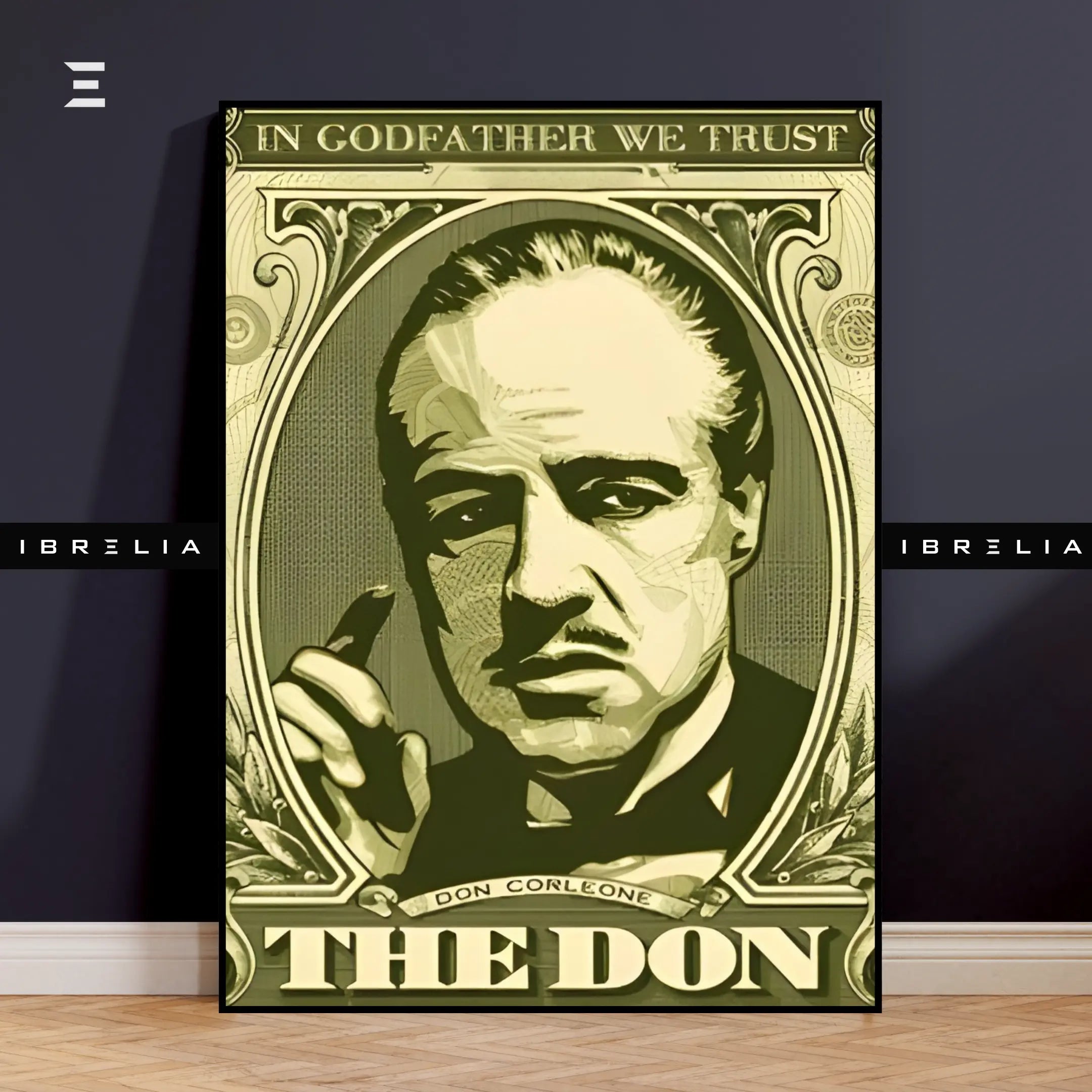 The Godfather Dollar Resin Wall Art | IBRELIA IBRELIA