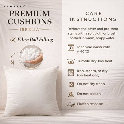 Blue Bandana Cushion | Paisley Pattern | Premium Jute Fabric | Double-Sided Print | IBRELIA™ IBRELIA