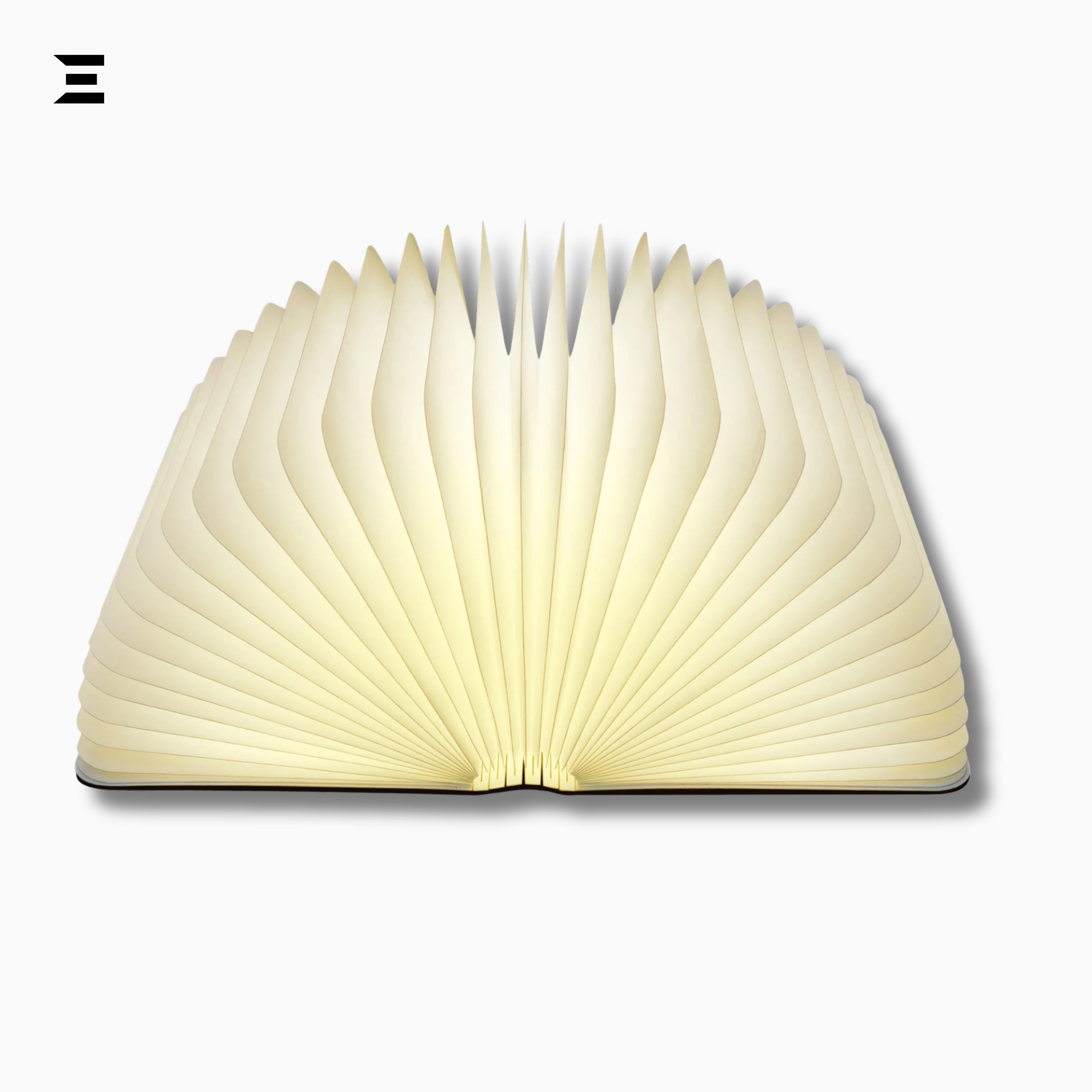 Foldable LED Book Lamp – Wooden Rechargeable Book Light | Decorative Table Lamp | IBRELIA™