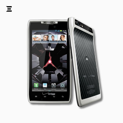 Motorola Droid RAZR M | Brand New | White & Black 4G LTE Android Smartphone | Complete Box with Accessories