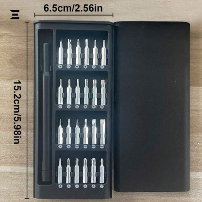 25-in-1 Precision Screwdriver Set – Compact Multi-Bit Repair Tool Kit IBRELIA
