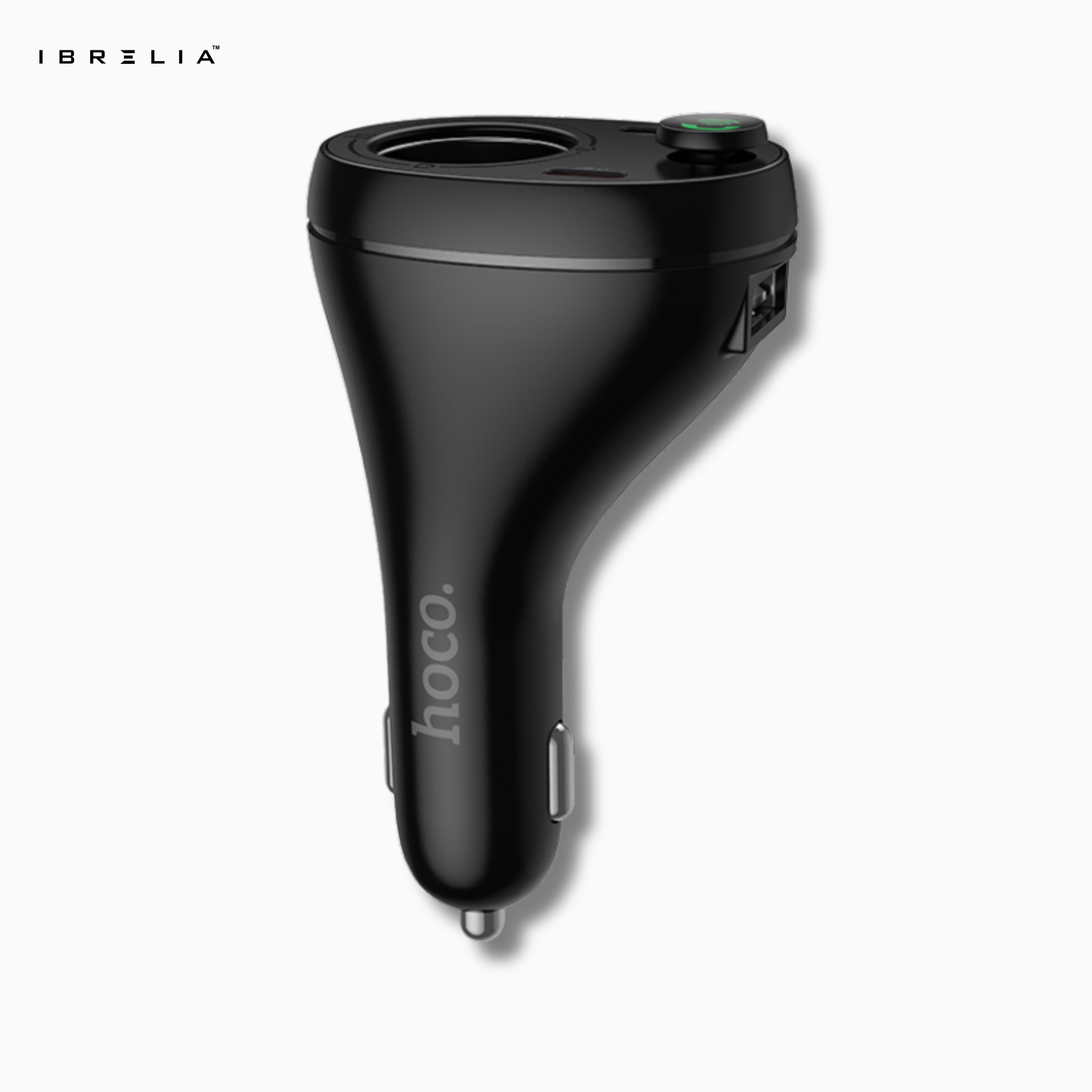 HOCO E88 – 120W High-Power Car Charger + BT FM Transmitter | IBRELIA™