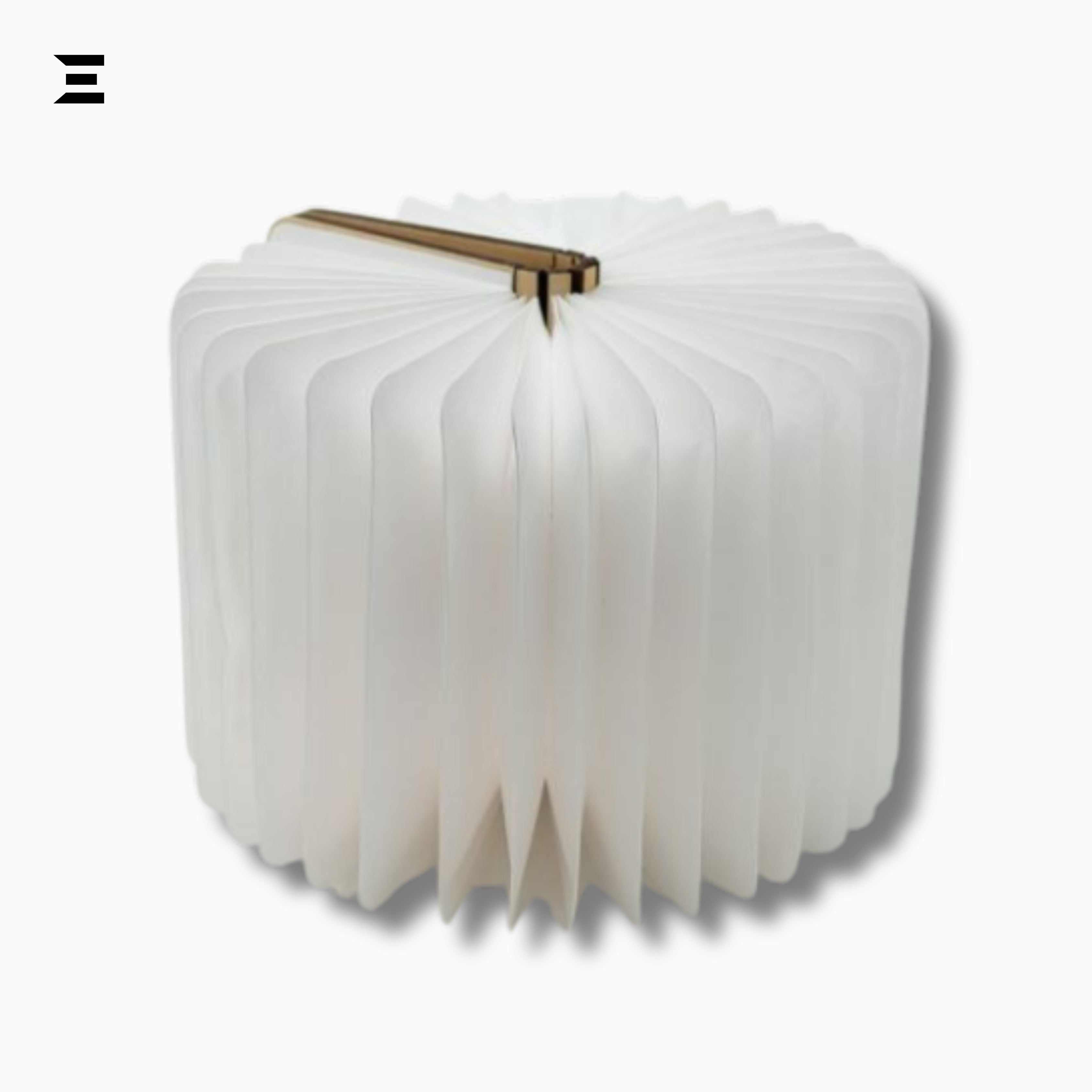 Foldable LED Book Lamp – Wooden Rechargeable Book Light | Decorative Table Lamp | IBRELIA™