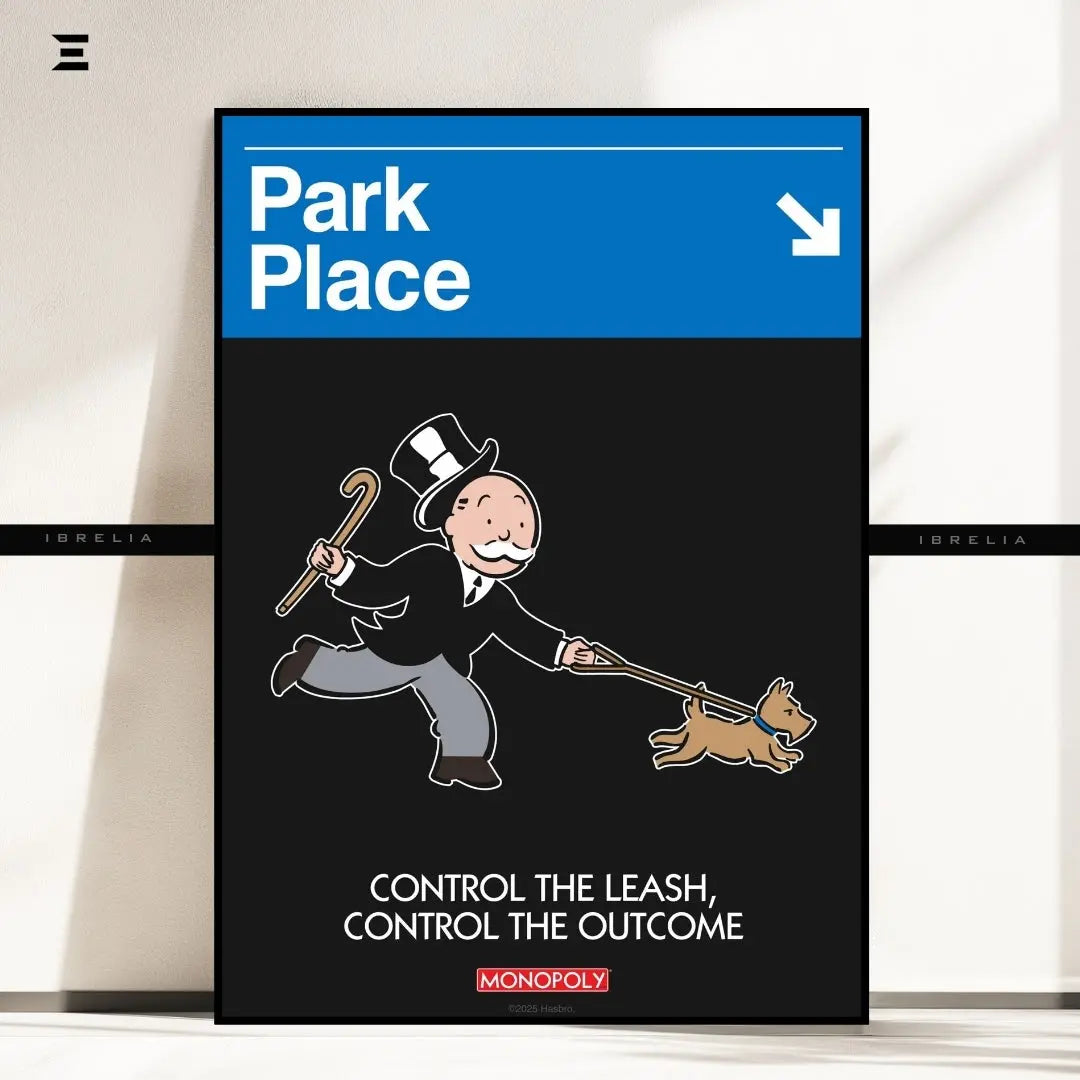 Monopoly “Park Place” Resin Wall Art – Collectible Frame | IBRELIA IBRELIA