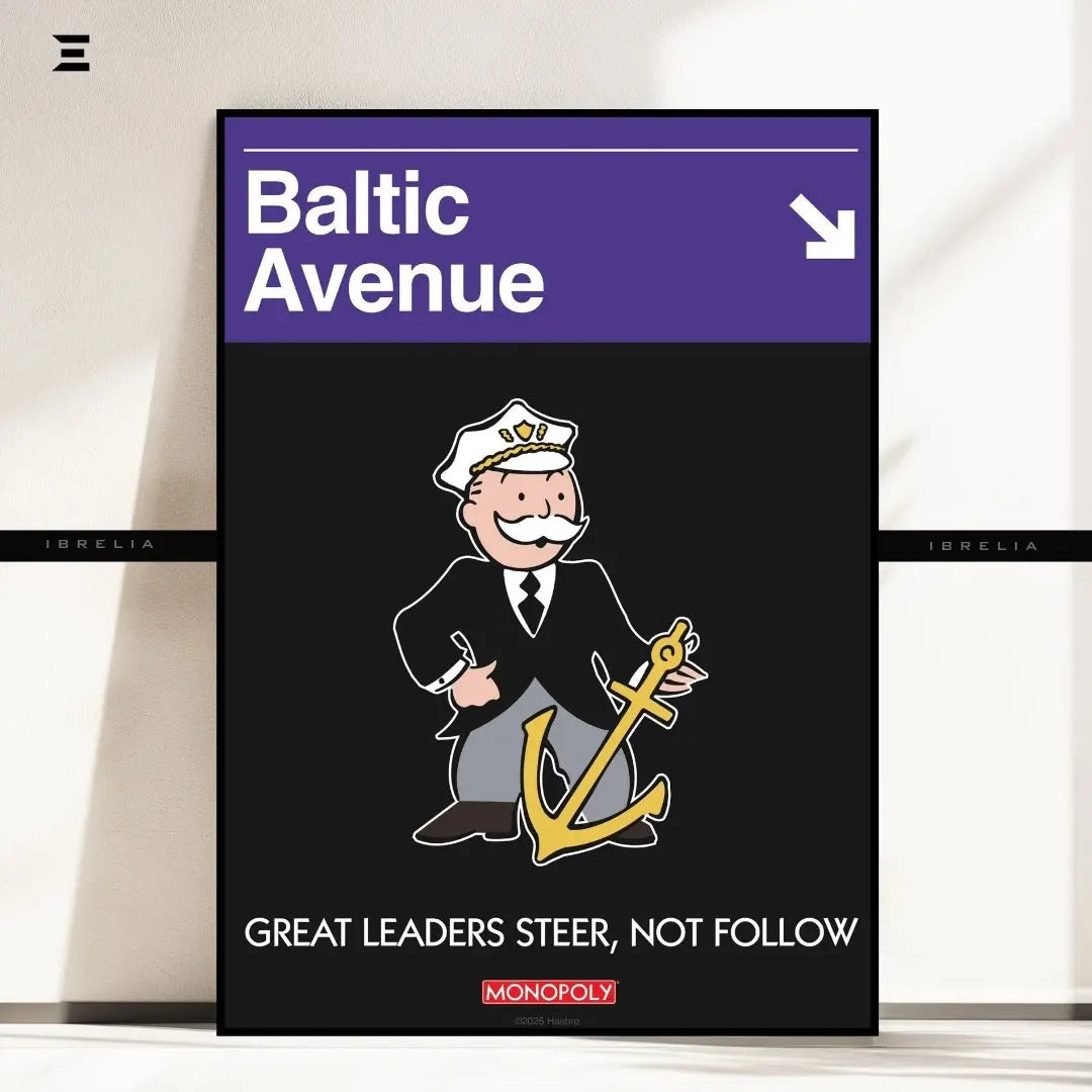 Monopoly “Baltic Avenue” Resin Wall Art – Collectible Frame | IBRELIA IBRELIA