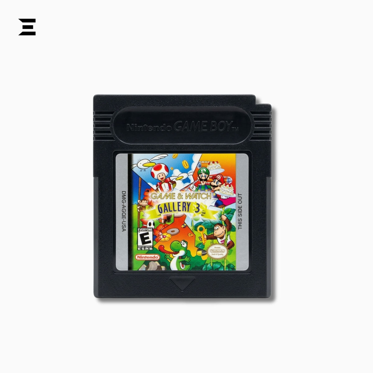 Nintendo Game & Watch Gallery 3 | Game Boy Color | Original Vintage Game Cartridge | Complete Box