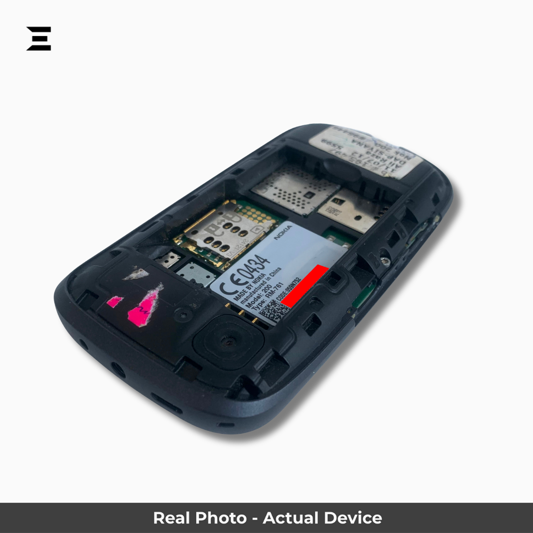 Nokia Asha 200 | Black | Pre-Owned | Grade A | PTA Approved