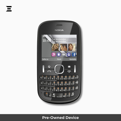 Nokia Asha 200 | Black | Pre-Owned | Grade A | PTA Approved