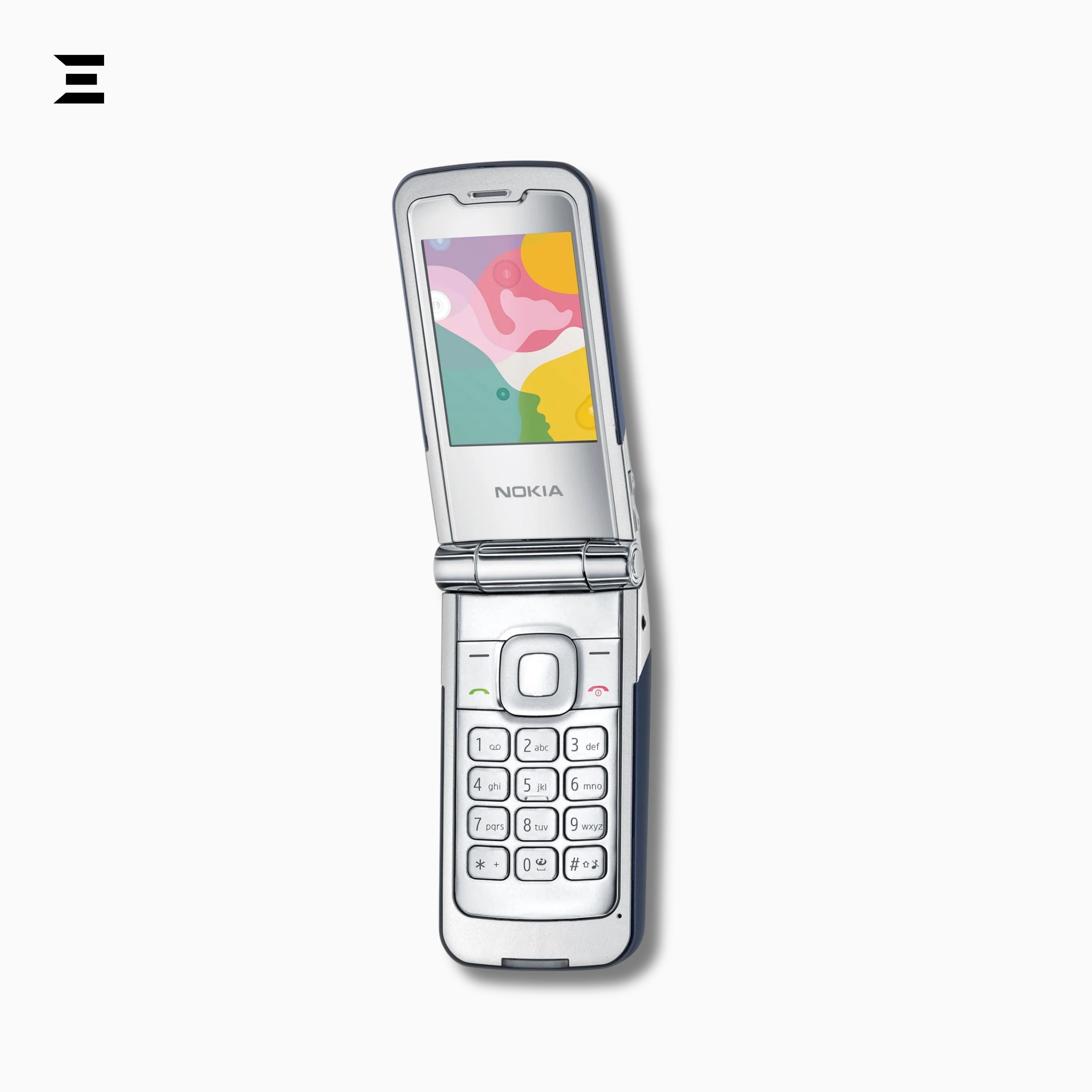Nokia 7510 Supernova Blue & Silver (Brand New – Only Phone) | Original Nokia Flip Phone | Rare Collector's Edition