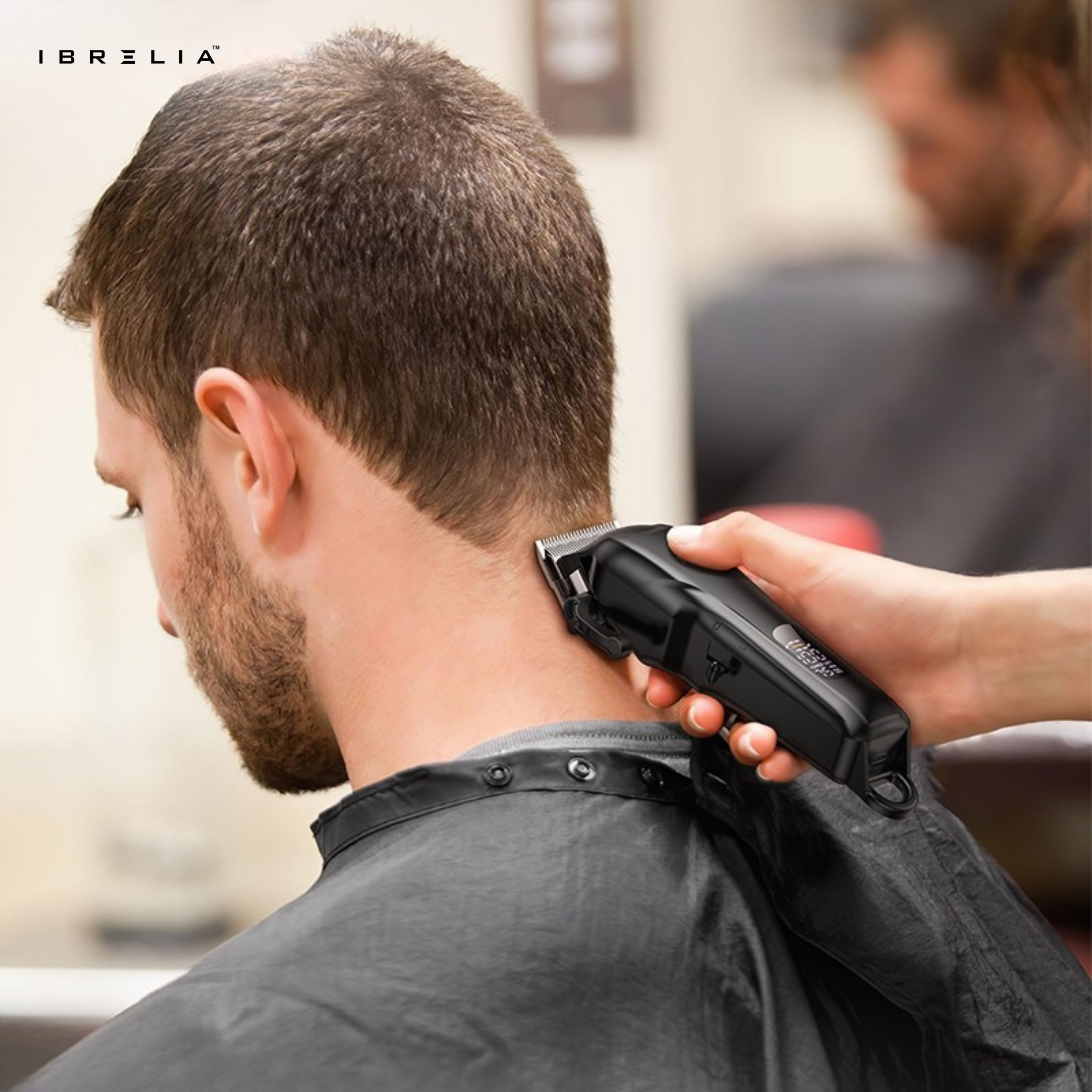 HOCO HP24 Electric Hair Clipper with Digital Display | 7500 RPM Motor | 2000mAh Battery | IBRELIA™