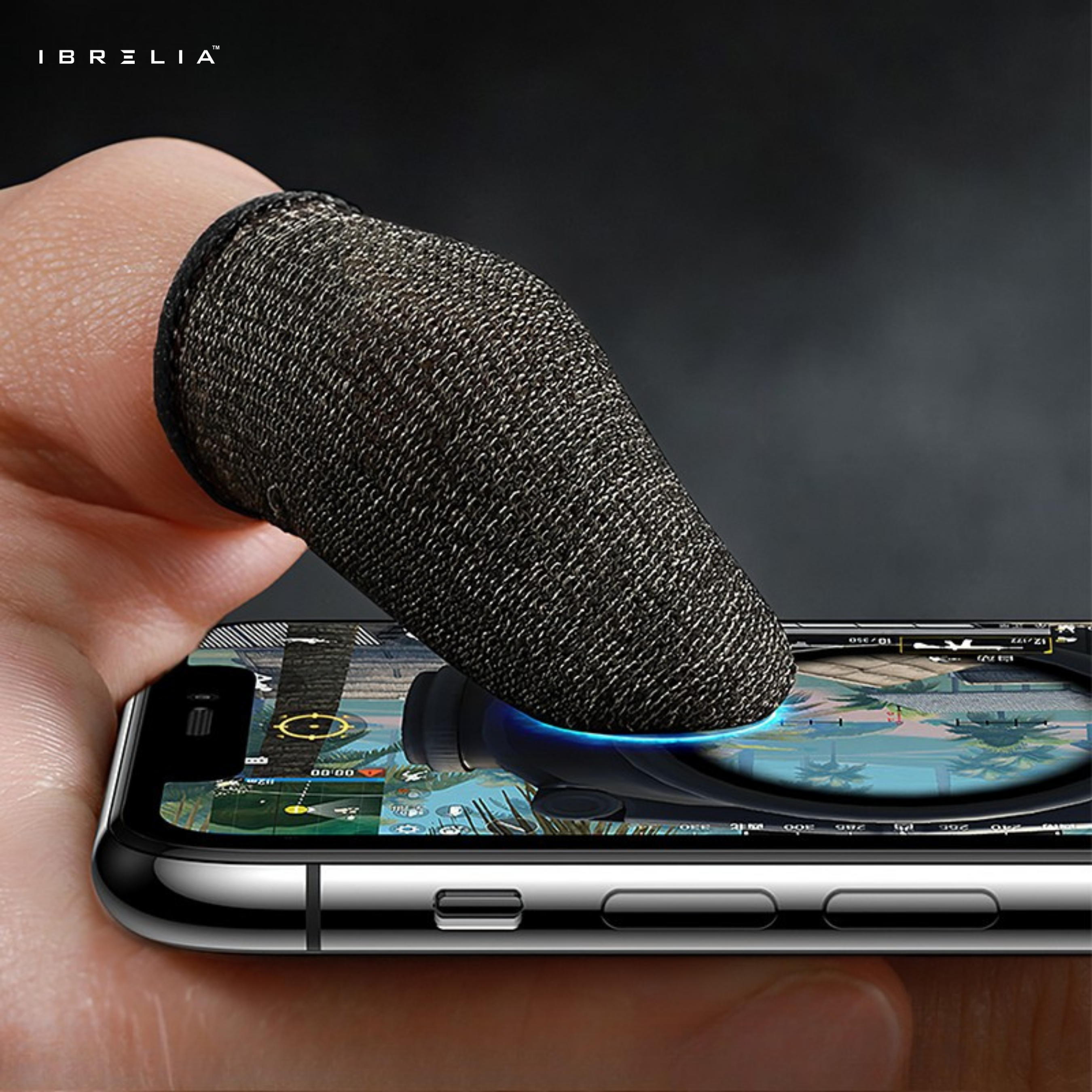 HOCO GM4 Mobile Gaming Finger Sleeves – High Precision & Sweat-Proof | IBRELIA™