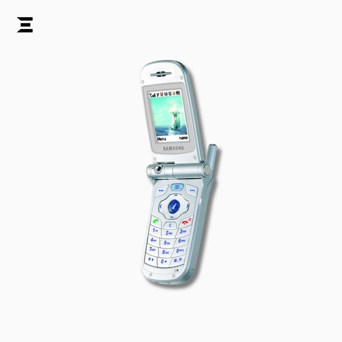 Samsung SGH-V200 | Brand New | Rare Rotating Lens Camera Flip Phone | Matrix Reloaded Edition | Complete Box & Accessories