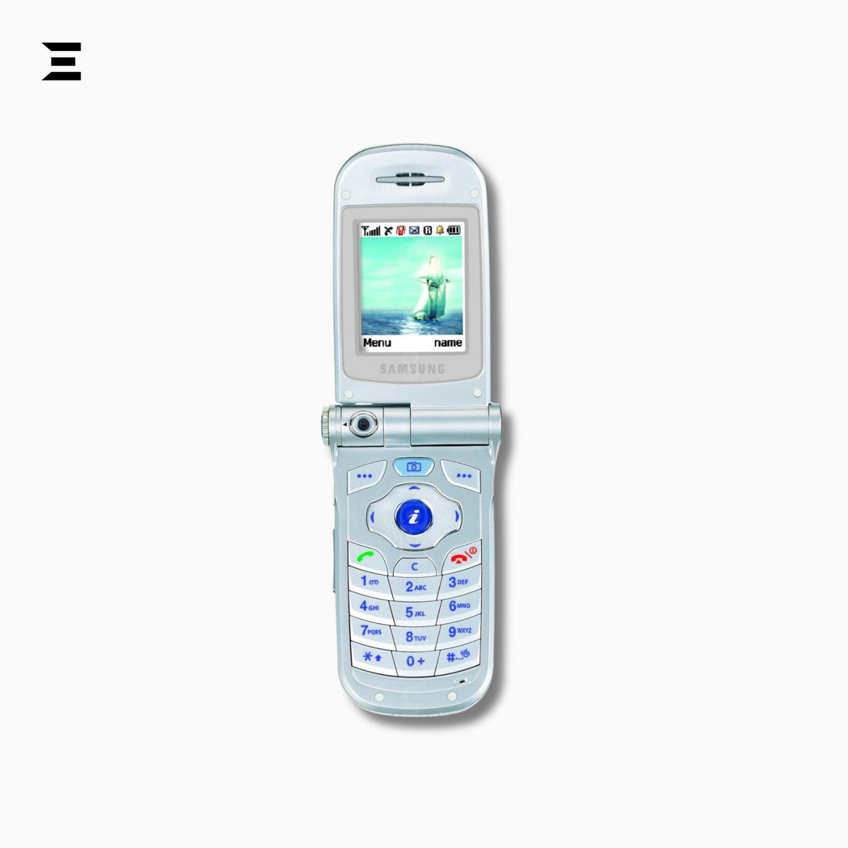 Samsung SGH-V200 | Brand New | Rare Rotating Lens Camera Flip Phone | Matrix Reloaded Edition | Complete Box & Accessories