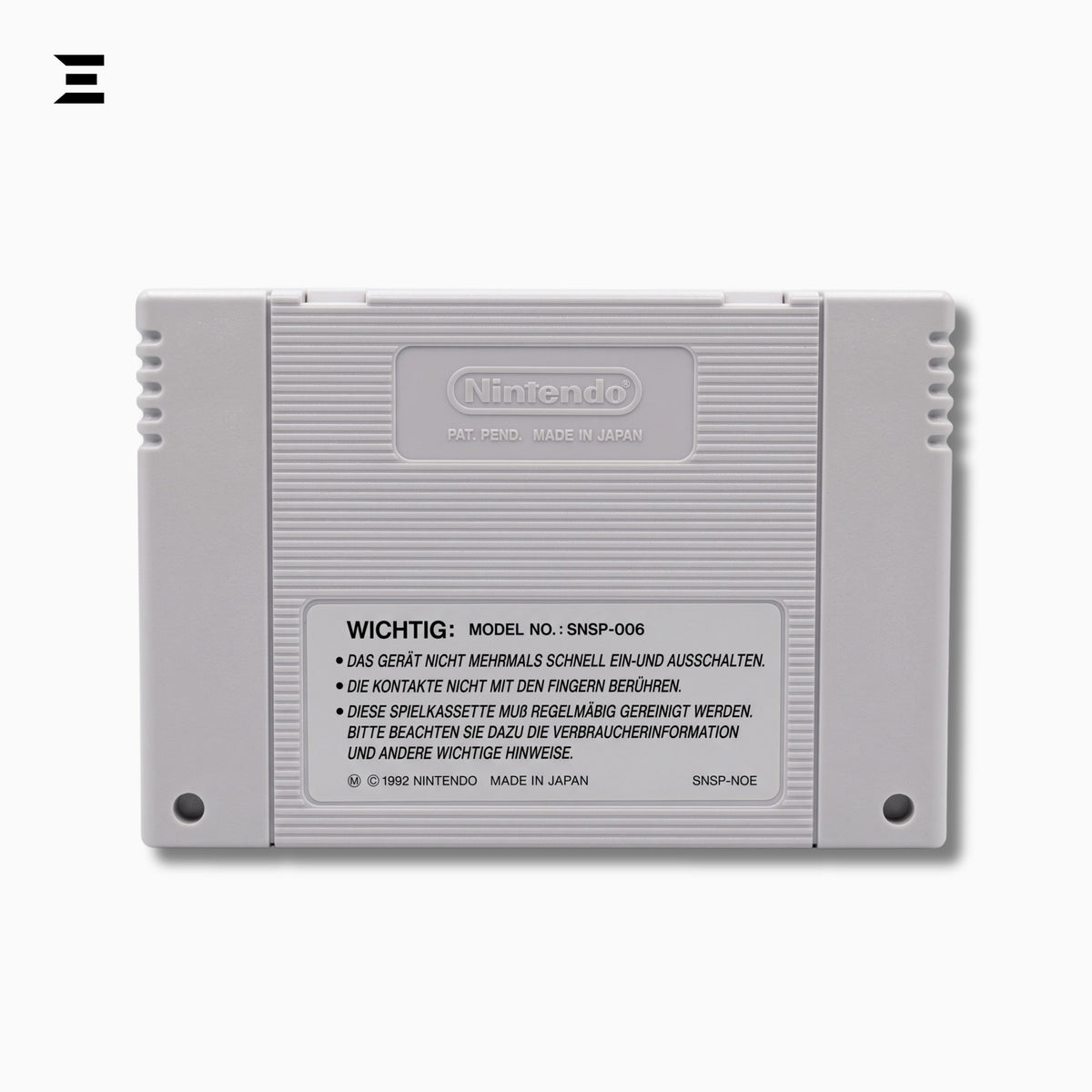 The Smurfs – Die Schlümpfe | Super Nintendo SNES | Original PAL German Version | Infogrames 1994 | Cartridge Only
