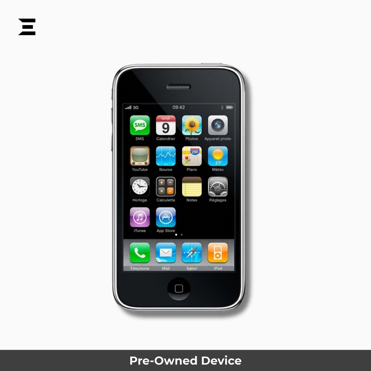 Apple iPhone 3G 8GB Black | Vodafone UK | Pre-Owned | Original Vintage iPhone | Phone Only – No Accessories