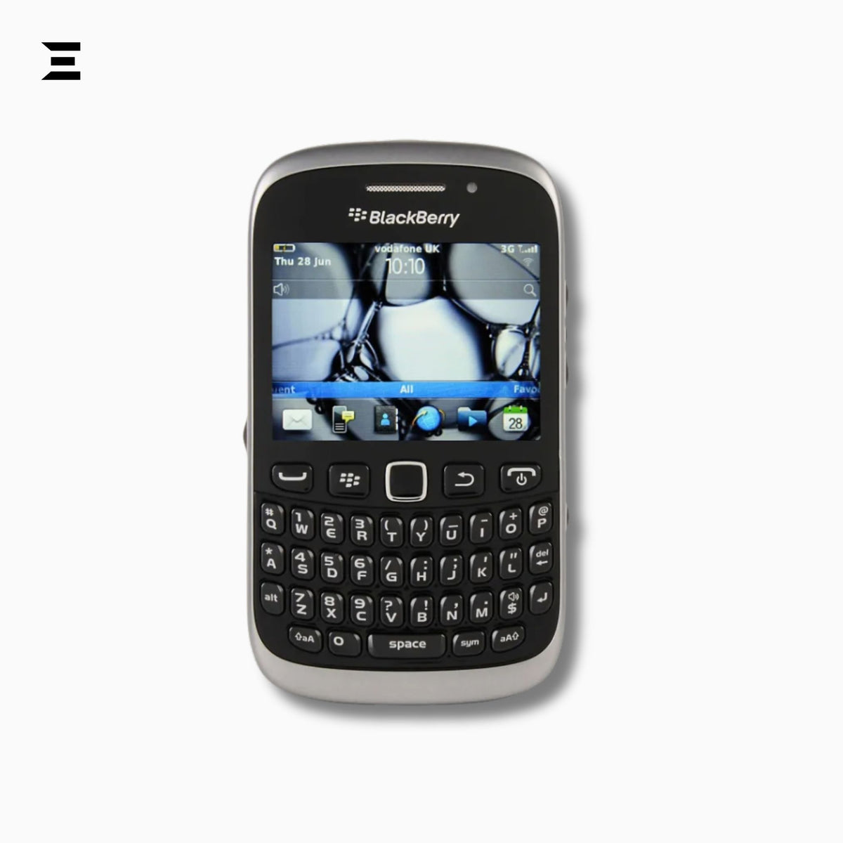BlackBerry Curve 9320 Piano Black | Pre-Owned | Europe QWERTY | Original Box & Complete Accessories