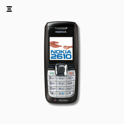 Nokia 2610 T-Mobile | Pre-Owned | With Accessories | Nokia 1208 Box Used for Packing