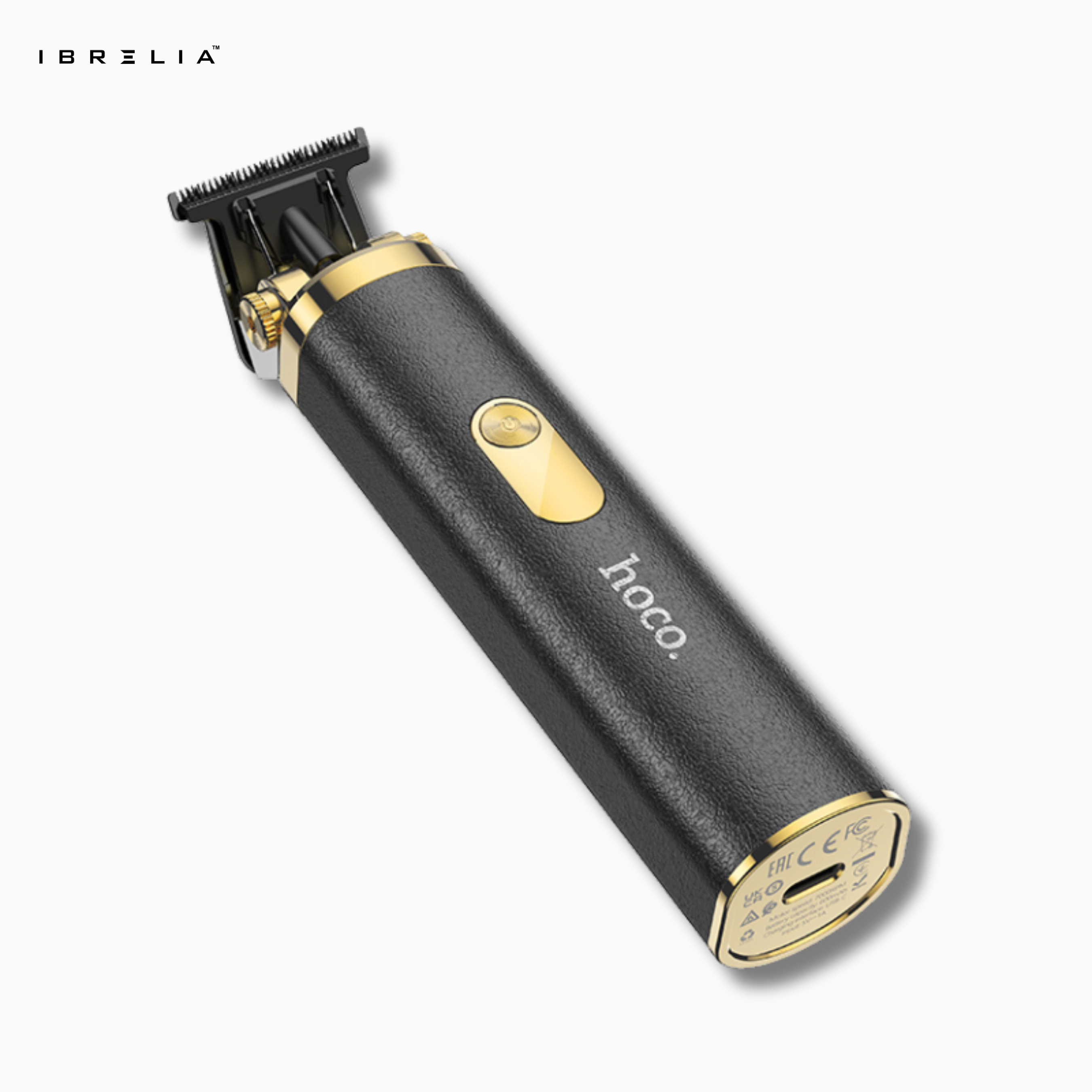 HOCO HP22 Retro Engraving Electric Hair Clipper | Adjustable Blade Angle | 7000 RPM Motor | IBRELIA™