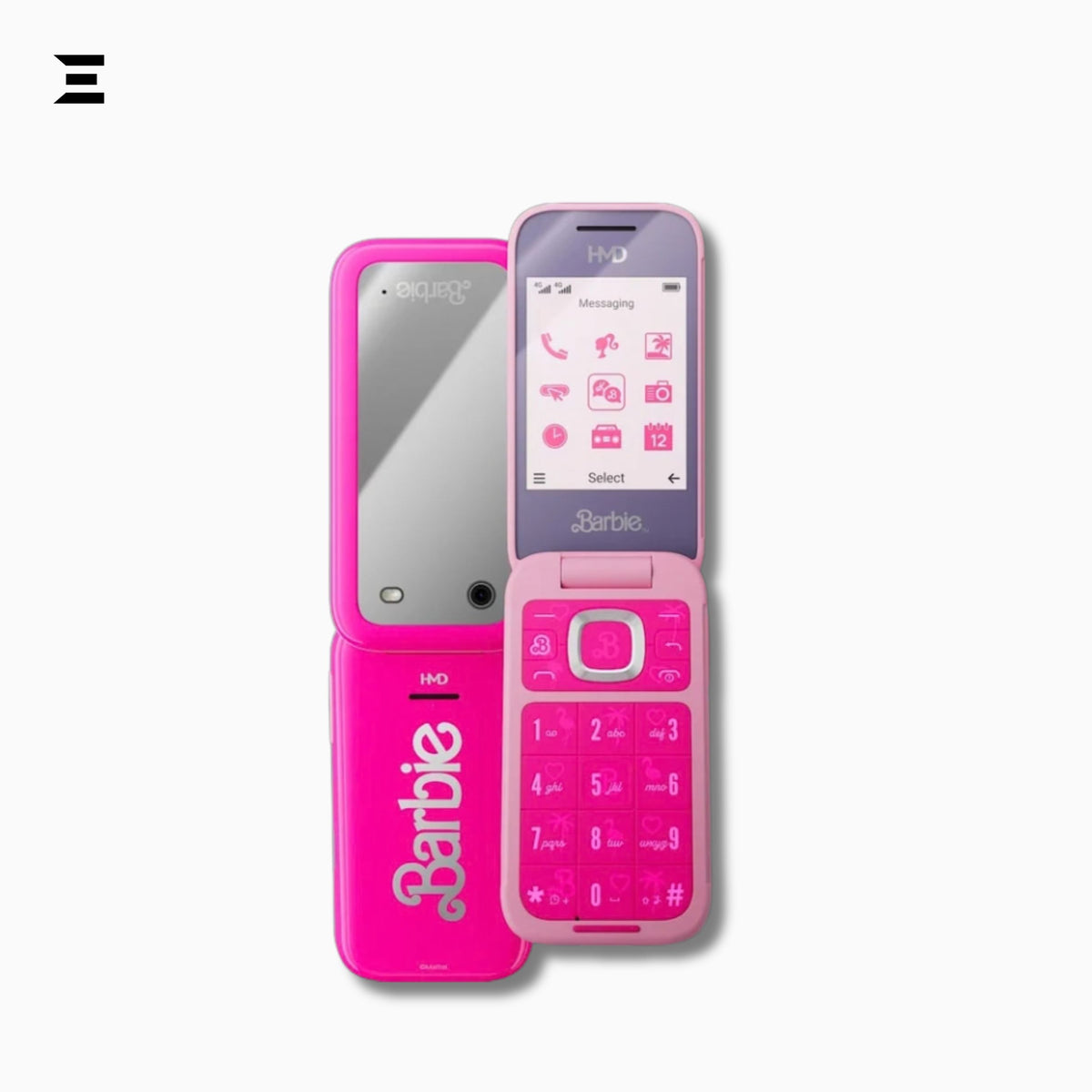 HMD Barbie Phone TA-1681 DS Pink | Brand New Sealed Pack | Complete Box & Accessories | Official Barbie Flip Phone