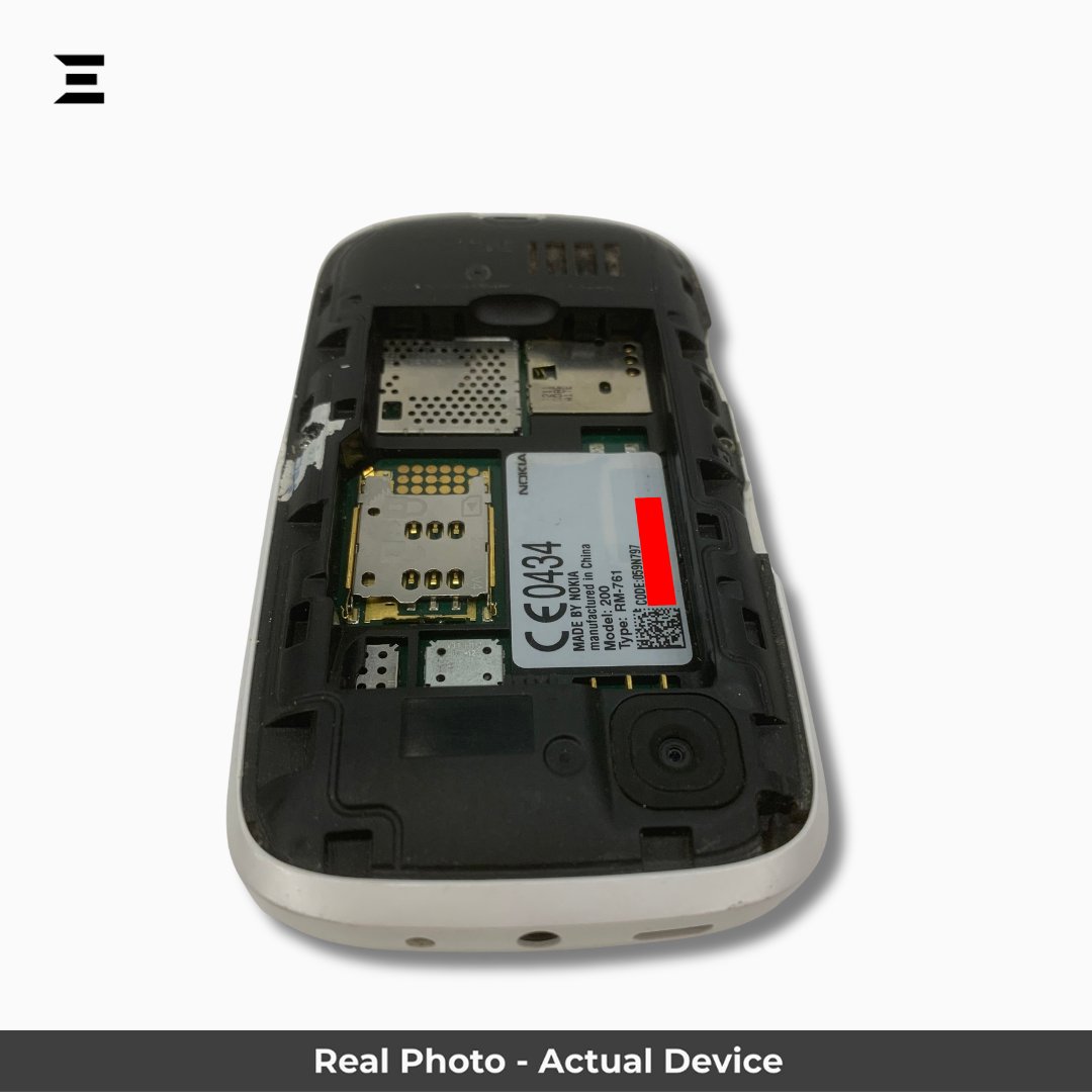 Nokia Asha 200 | White | Pre-Owned | Grade A | PTA Approved