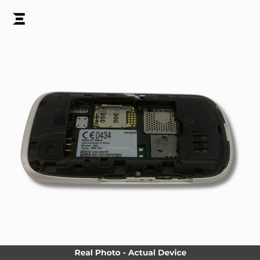 Nokia Asha 200 | White | Pre-Owned | Grade A | PTA Approved