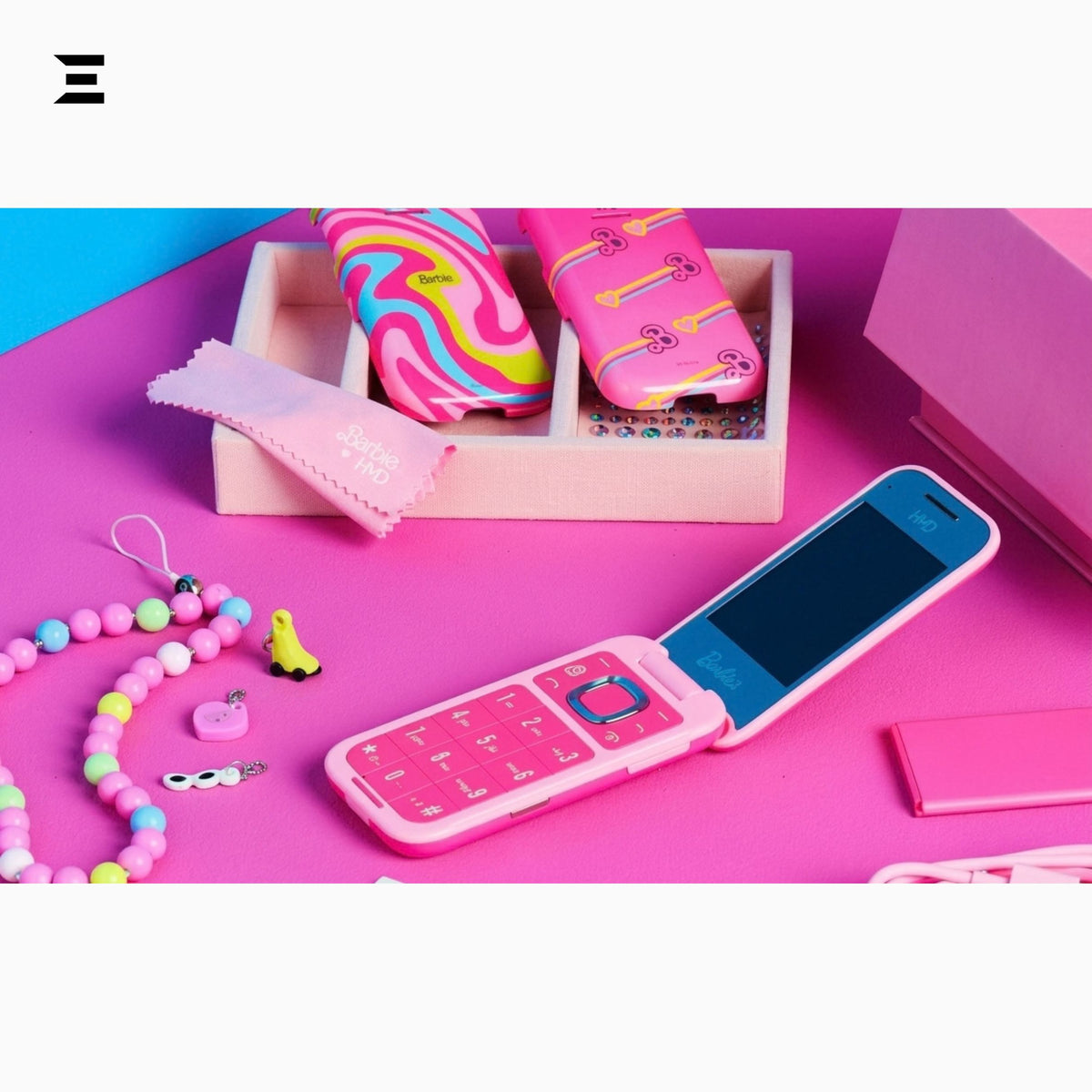 HMD Barbie Phone TA-1681 DS Pink | Brand New Sealed Pack | Complete Box & Accessories | Official Barbie Flip Phone