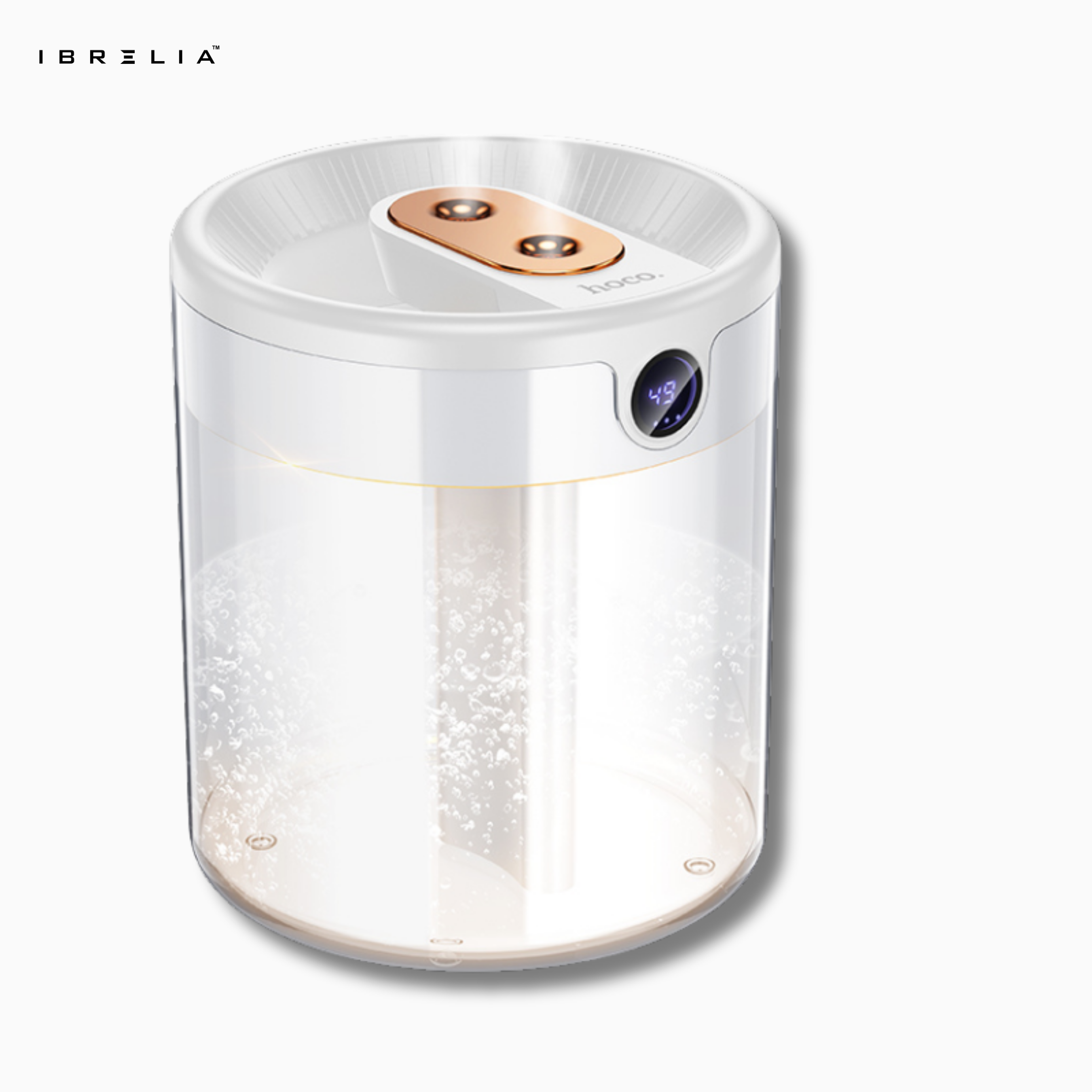HOCO HX31 – Dual Spray Digital Nano Humidifier (1.4L Tank, Real-Time Humidity Display) – HOCO | IBRELIA™