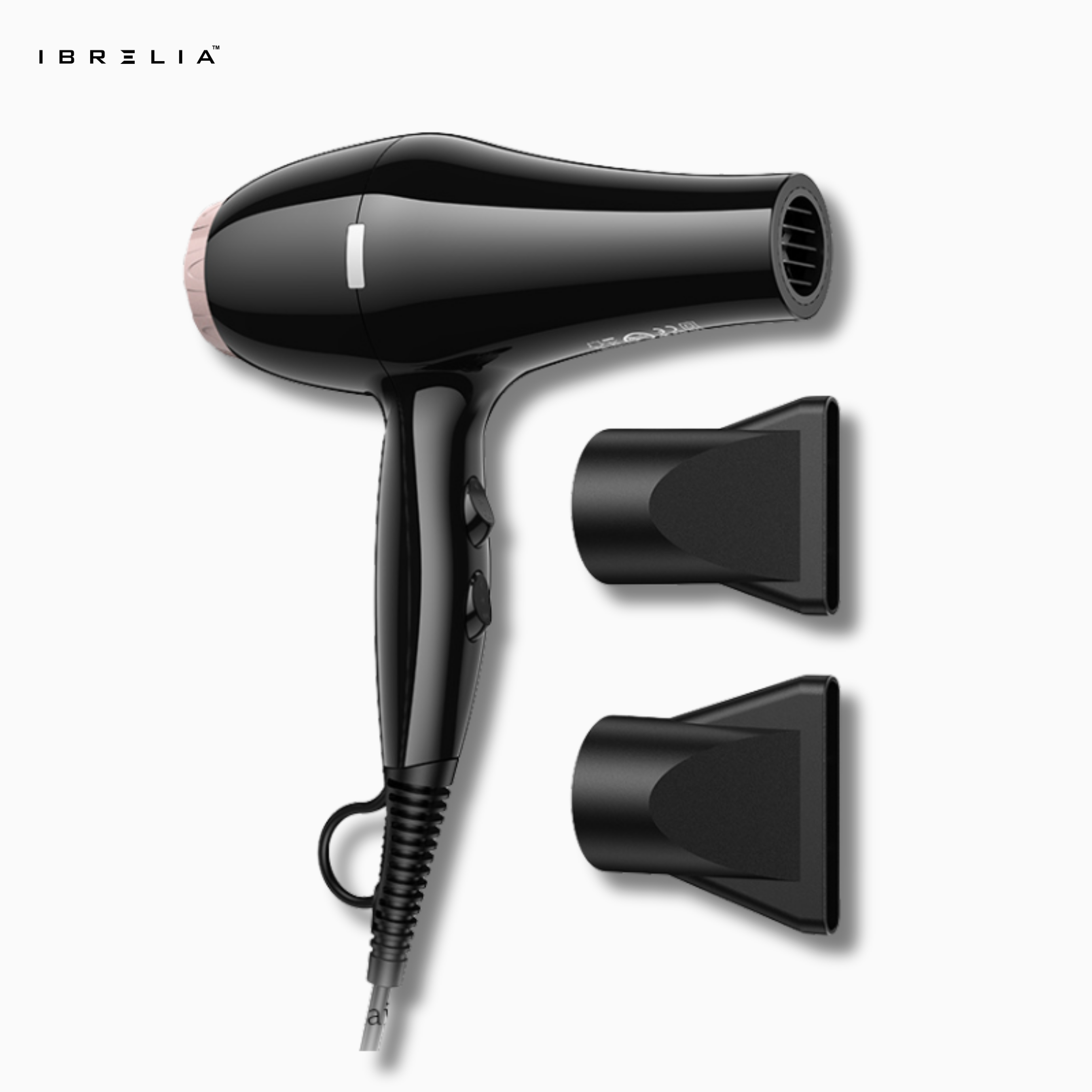 HOCO HP17 Professional Hot & Cold Air Hair Dryer | 1650W Powerful Motor | 3 Heat Modes & 2 Speed Settings | IBRELIA™