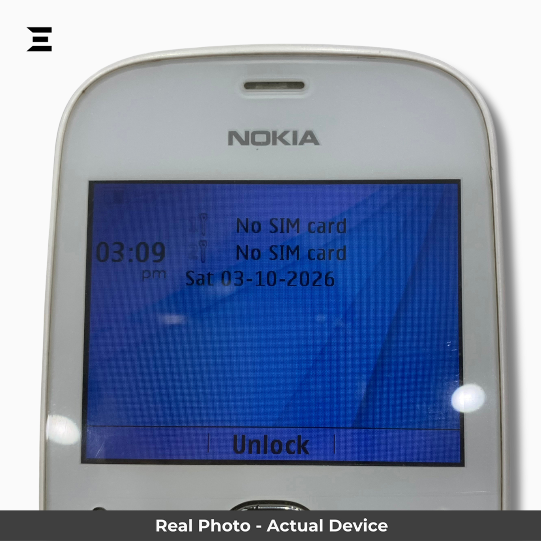 Nokia Asha 200 | White | Pre-Owned | Grade A | PTA Approved