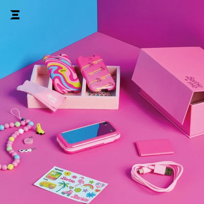 HMD Barbie Phone TA-1681 DS Pink | Brand New Sealed Pack | Complete Box & Accessories | Official Barbie Flip Phone