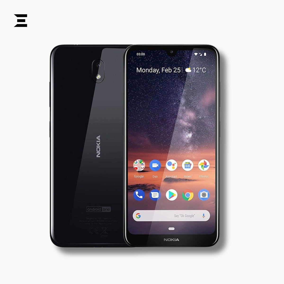 Nokia 3.2 Black | Brand New | Original Box & Charger | Classic Nokia Android Smartphone