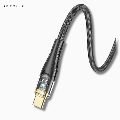 HOCO U121 Transparent Discovery Edition 2.4A Charging Data Cable (USB-A to Type-C) | IBRELIA™