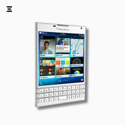 BlackBerry Passport SQW100-1 Pure White | Brand New | Complete Original Box & Accessories | Rare QWERTY Smartphone