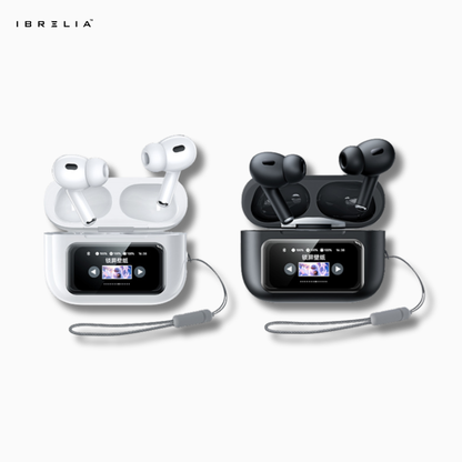 REMAX CozyPods W30N TWS Earbuds | Smart Full-Color Touchscreen Case | ANC + ENC Noise Cancellation | IBRELIA™