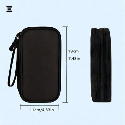 Portable Cable Organizer Pouch – Waterproof Travel Gadget Storage Bag IBRELIA