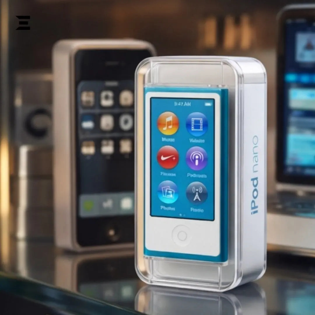 Apple iPod Nano (Brand New Sealed) – Retro Classic Music Player Collectible - Blue IBRELIA
