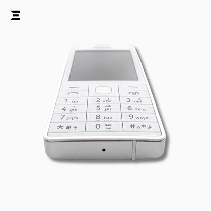 Nokia 515 White | Brand New Premium Aluminium Body 3G Classic Mobile Phone | 5MP Camera | Original Box