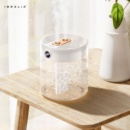 HOCO HX31 – Dual Spray Digital Nano Humidifier (1.4L Tank, Real-Time Humidity Display) – HOCO | IBRELIA™