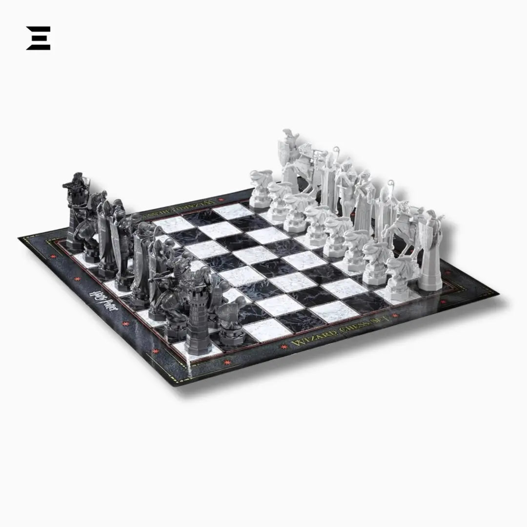 Harry Potter Wizard Chess Set – Official Movie Replica with Detailed Pieces & Board IBRELIA