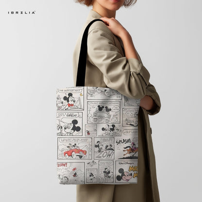 IBRELIA™ Vintage Comic Strip Tote Bag – Retro Cartoon Panel Tote IBRELIA