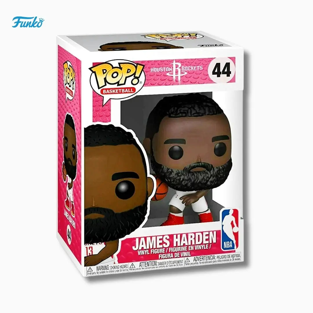 Funko Pop! Basketball: James Harden #44 – Houston Rockets (4-Inch Vinyl Figure) IBRELIA