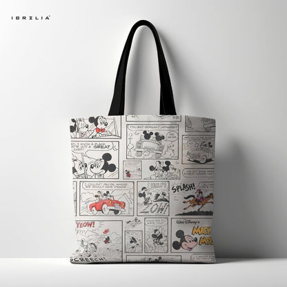 IBRELIA™ Vintage Comic Strip Tote Bag – Retro Cartoon Panel Tote IBRELIA