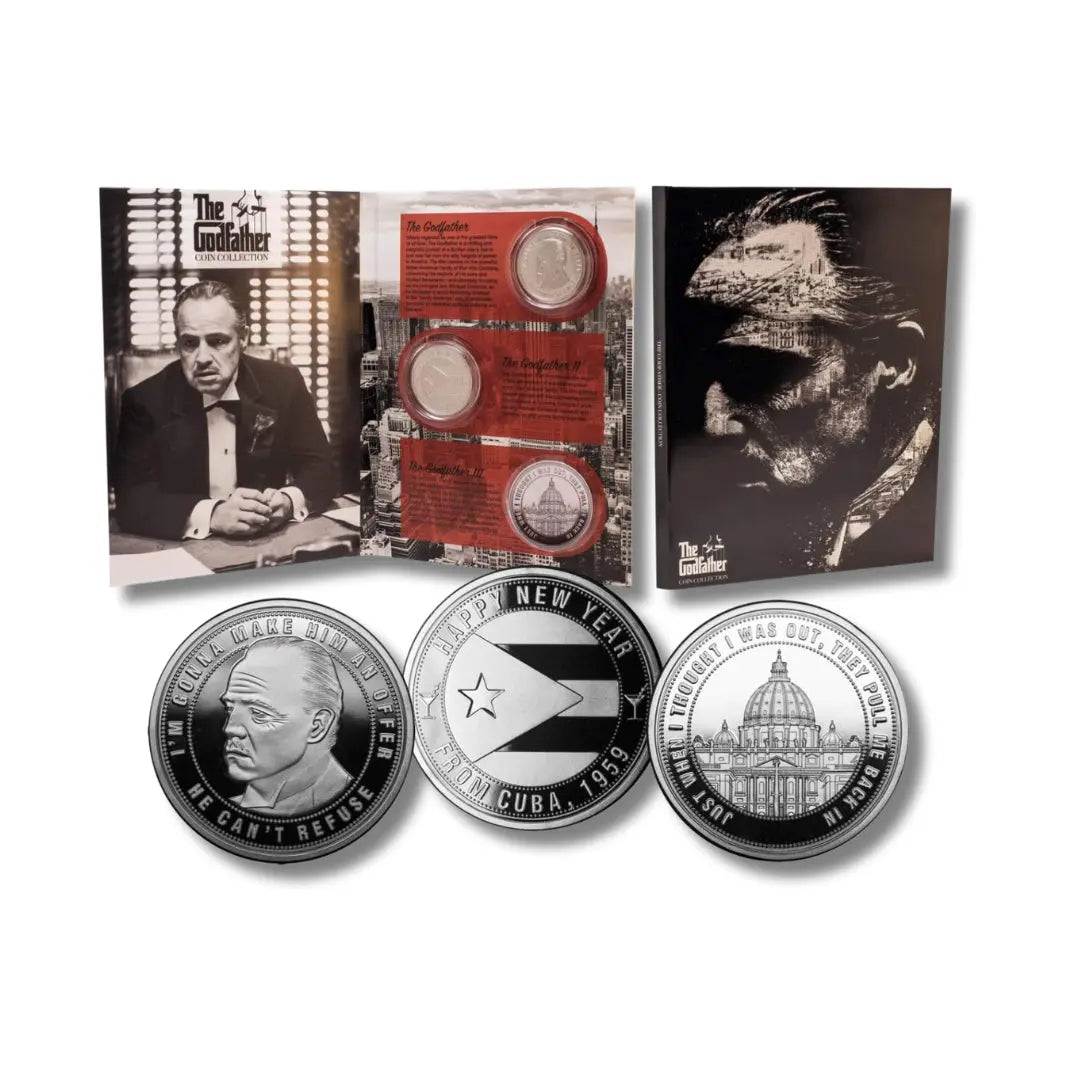 The Godfather™ Limited Edition Coin Collection – Official 3-Coin Collector's Set (Only 5,000 Worldwide) IBRELIA