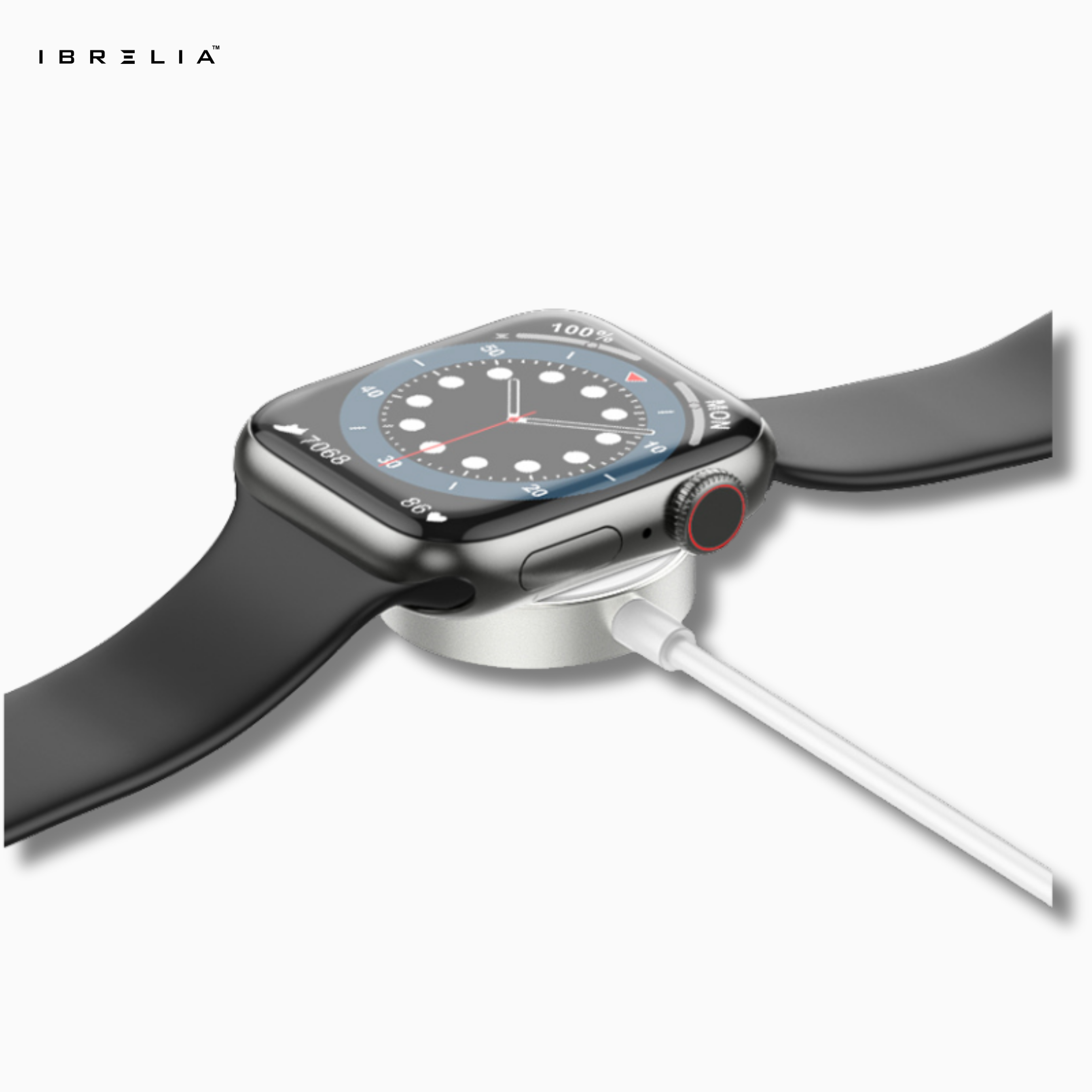 HOCO Magnetic Wireless Watch Charger CW39 – Apple Watch Fast Charge (1–9, SE/SE2, Ultra/Ultra2) | IBRELIA