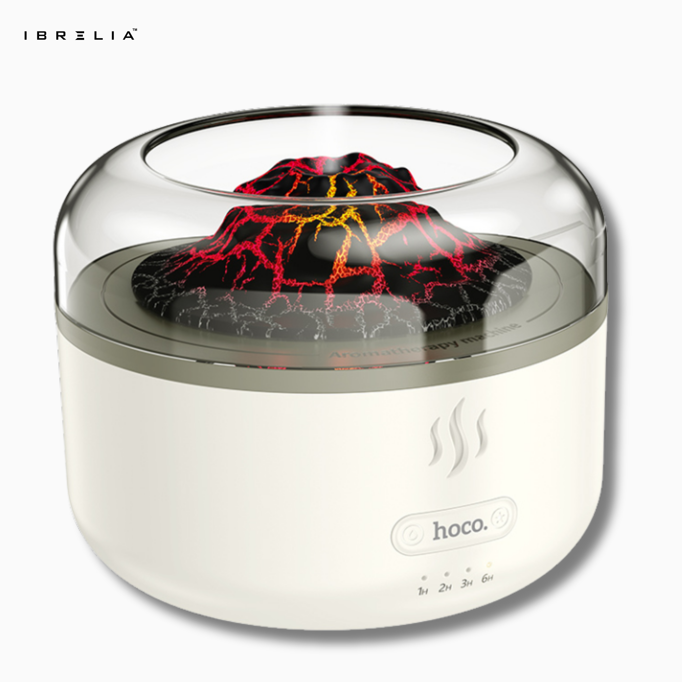 HOCO HX30 – 2-in-1 Ultra-Quiet Ultrasonic Aromatherapy Humidifier (Flame Effect | 160ml Tank) – HOCO | IBRELIA™